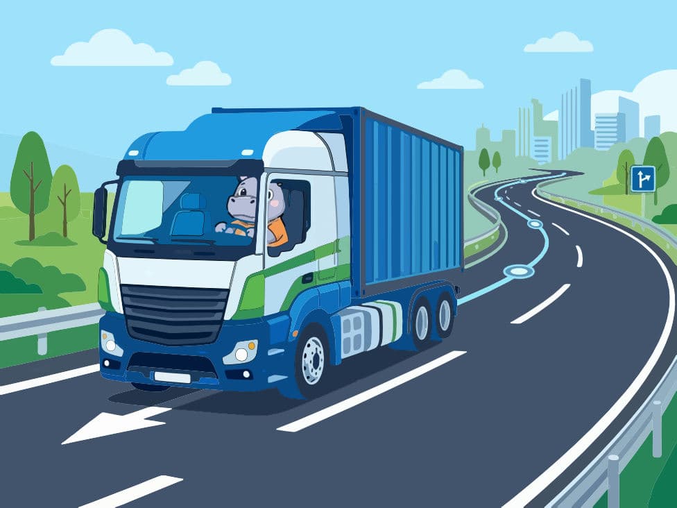 Profesional optimizando su ruta de trabajo con Track-I